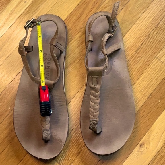 RAINBOW T-Strap Leather Sandals - Picture 5 of 6